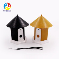 Ultrasonic Training Dog devices in birdhouse shape dog barking controller Repell pet bark deterrent
Super Factory Wholesale Outdoor Birdhouse Dog Repeller, Ultrasonic Anti Dog Bark Control 